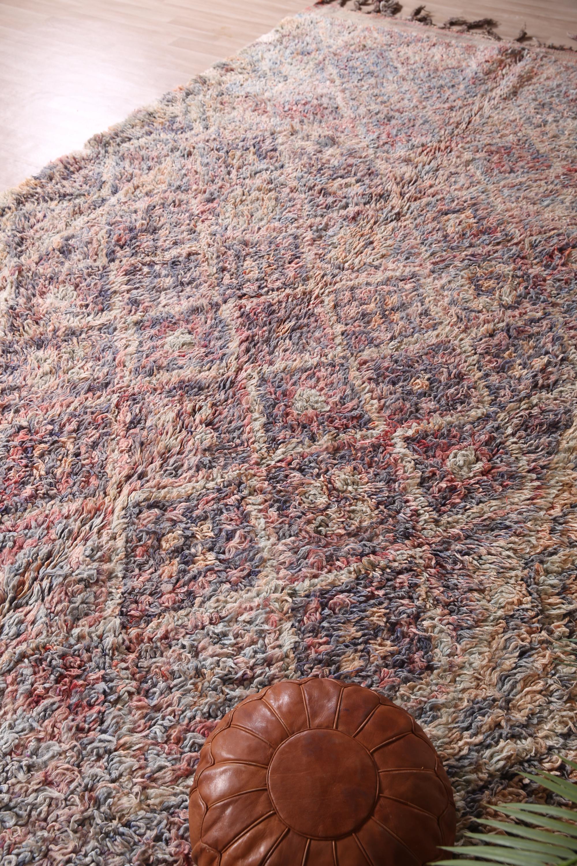 7x12 Rug Vintage Boujaad Rug, Oversized Purple Moroccan Rug, 7x12 Ft - Etsy