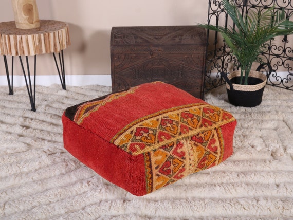 モロッコ　ヴィンテージプフ モロッコ プフ pouf ベニワレン ビンテージ オットマン