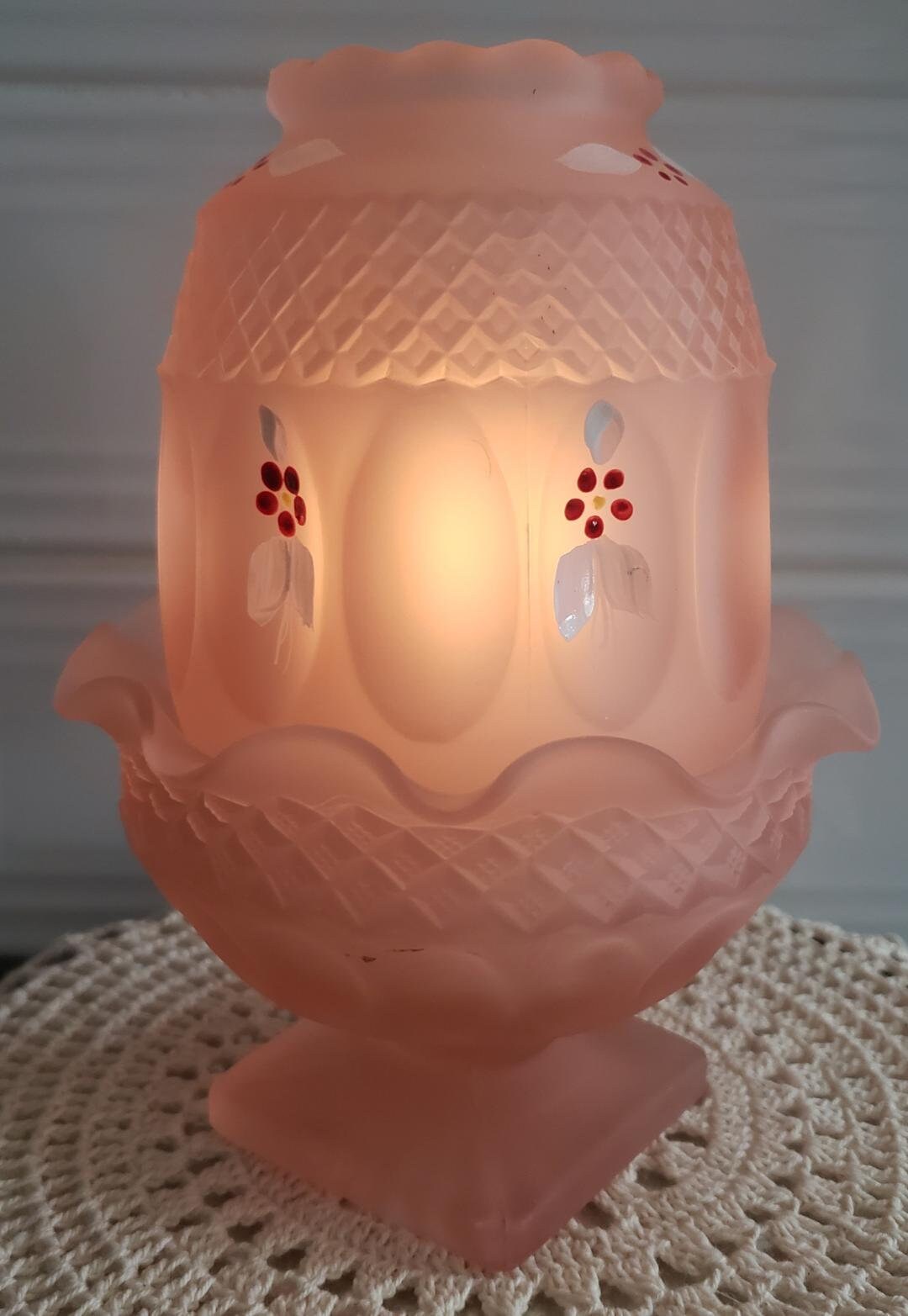 Vintage Westmoreland Fairy Lamp, Vintage Votive Holder, Vintage