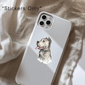 Personalized Cane Corso sticker, Cane Corso decal, Phone decal, Laptop sticker, Water bottle sticker, Birthday gift
