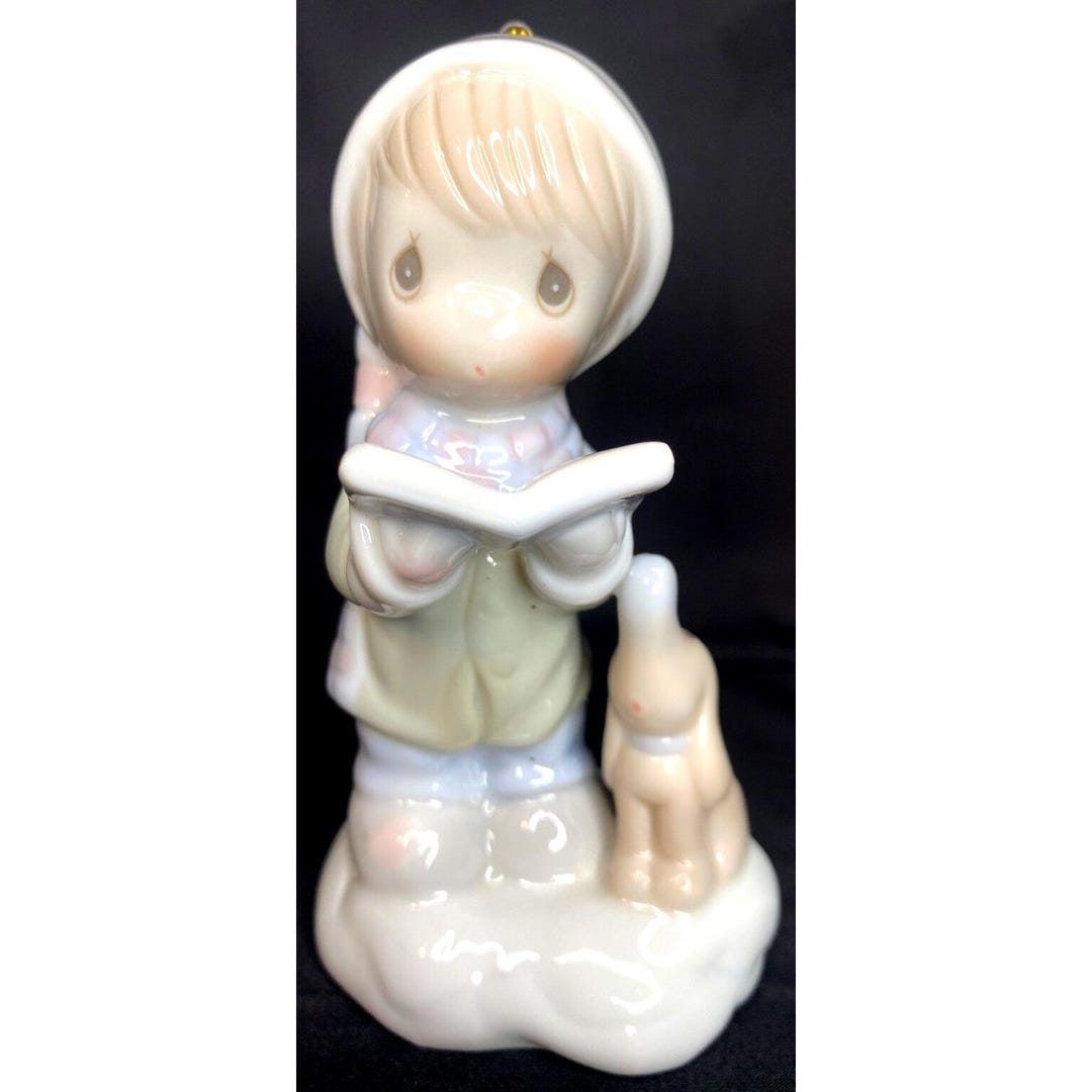 Vintage Christmas Ornament Musical Precious Moments Enesco 1980s - Etsy