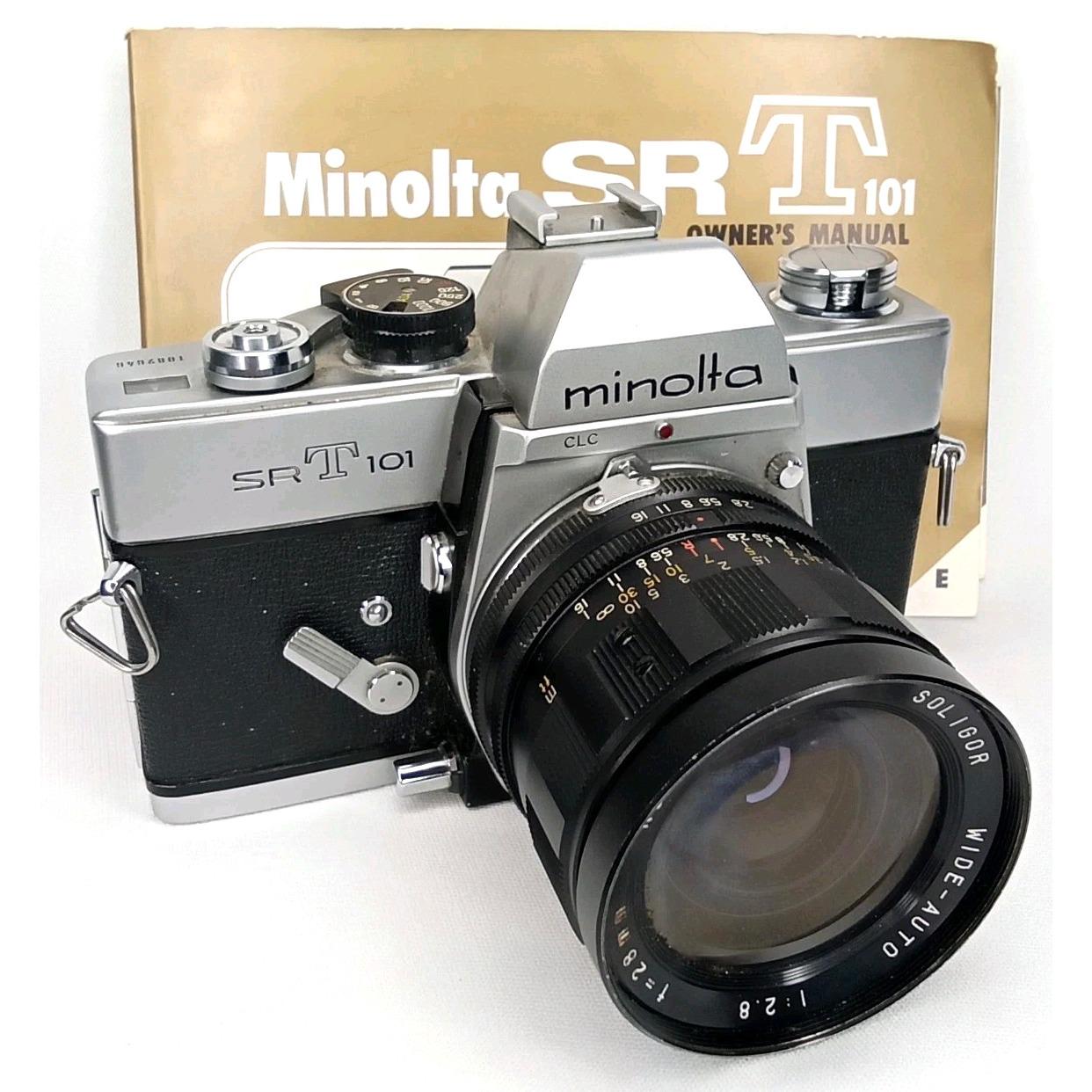 MINOLTA SRT101 ROKKOR-QD135mm F3.5セット Minolta SRT 101 35mm SLR Film Camera