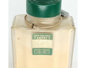 Coty Sachet Emeraude Perfume Powder New York Vintage Fragrance & Perfumery