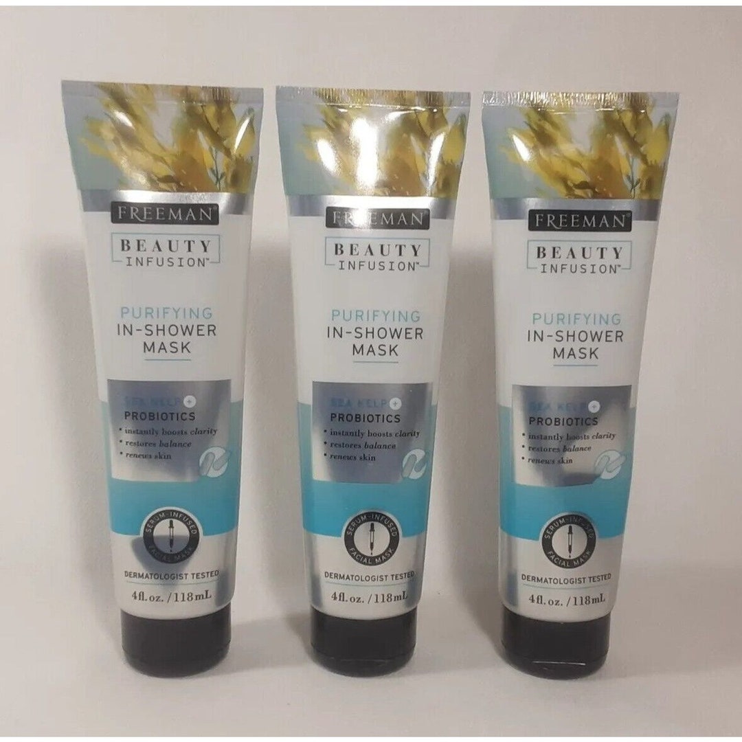 Freeman Beauty Infusion Purifying in Shower Mask 4 Fl Oz Set Etsy