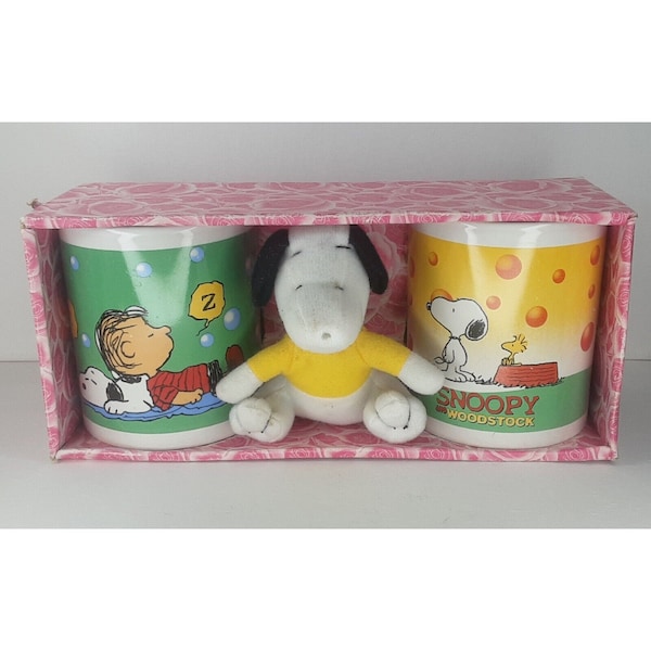 Snoopy Linus Mug Etsy