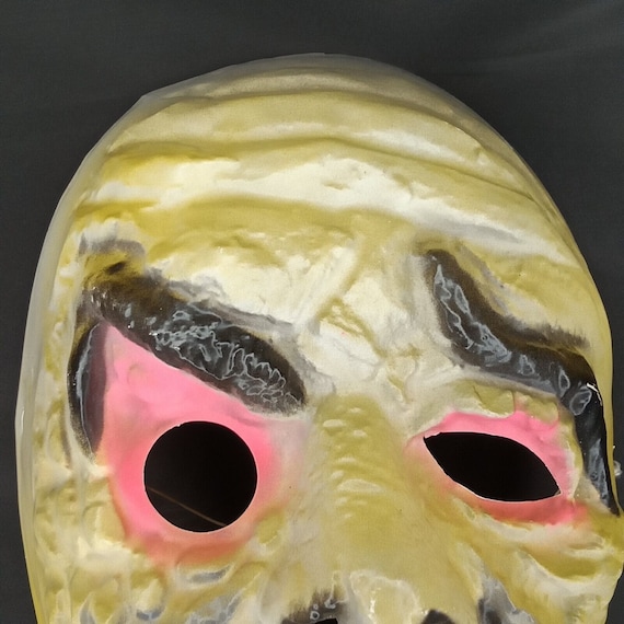 Halloween Zombie Mask Evil Mummy Vintage Trick Or… - image 7