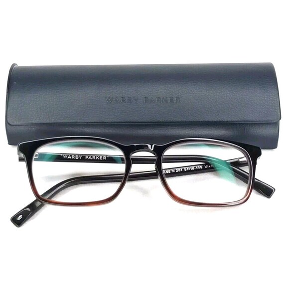 Warby Parker Eyeglasses Sugar Maple Fade Chase M 281 51 18 1145