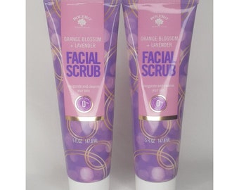 Bolero Orange Blossom & Lavender Facial Scrub 5 Fl Oz Set Of 2 New