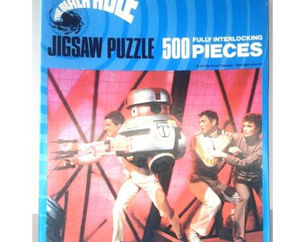 The Black Hole The Palomino Crew 500 Piece Jigsaw Puzzle 1979 Vintage Toy