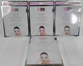 Global Beauty Care Collagen Spa Treatment Mask 1 Facial Treatment Set Of 4