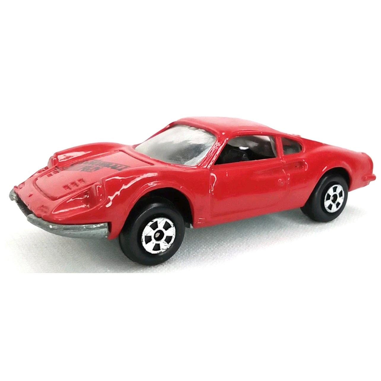 ミニカー COX Ferrari Dino 1/24 Vtg 1/24 COX Ferrari DINO Spyder Slot Car W/ 2nd Car Frame