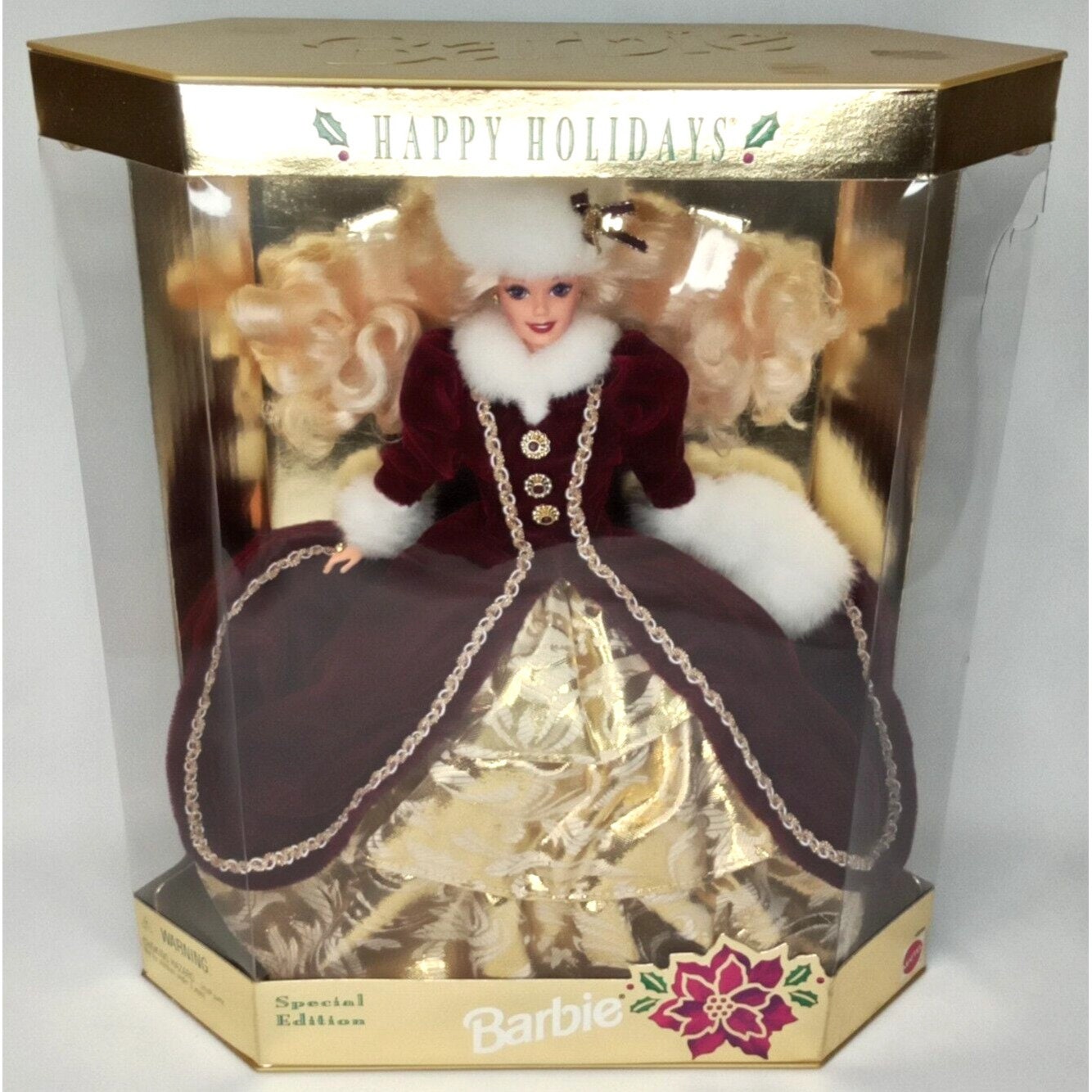 レア物Holiday Season Barbieバービー クリスマス1996年製