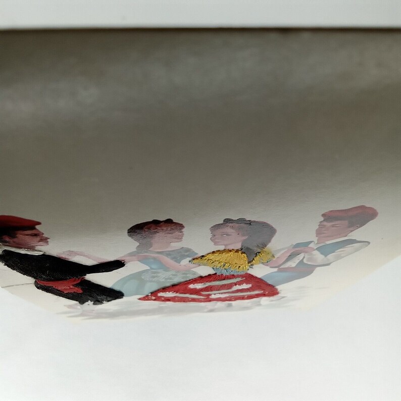 Post Card Comercial Prat 524 Made in Spain Embroidered Skirt Spanish