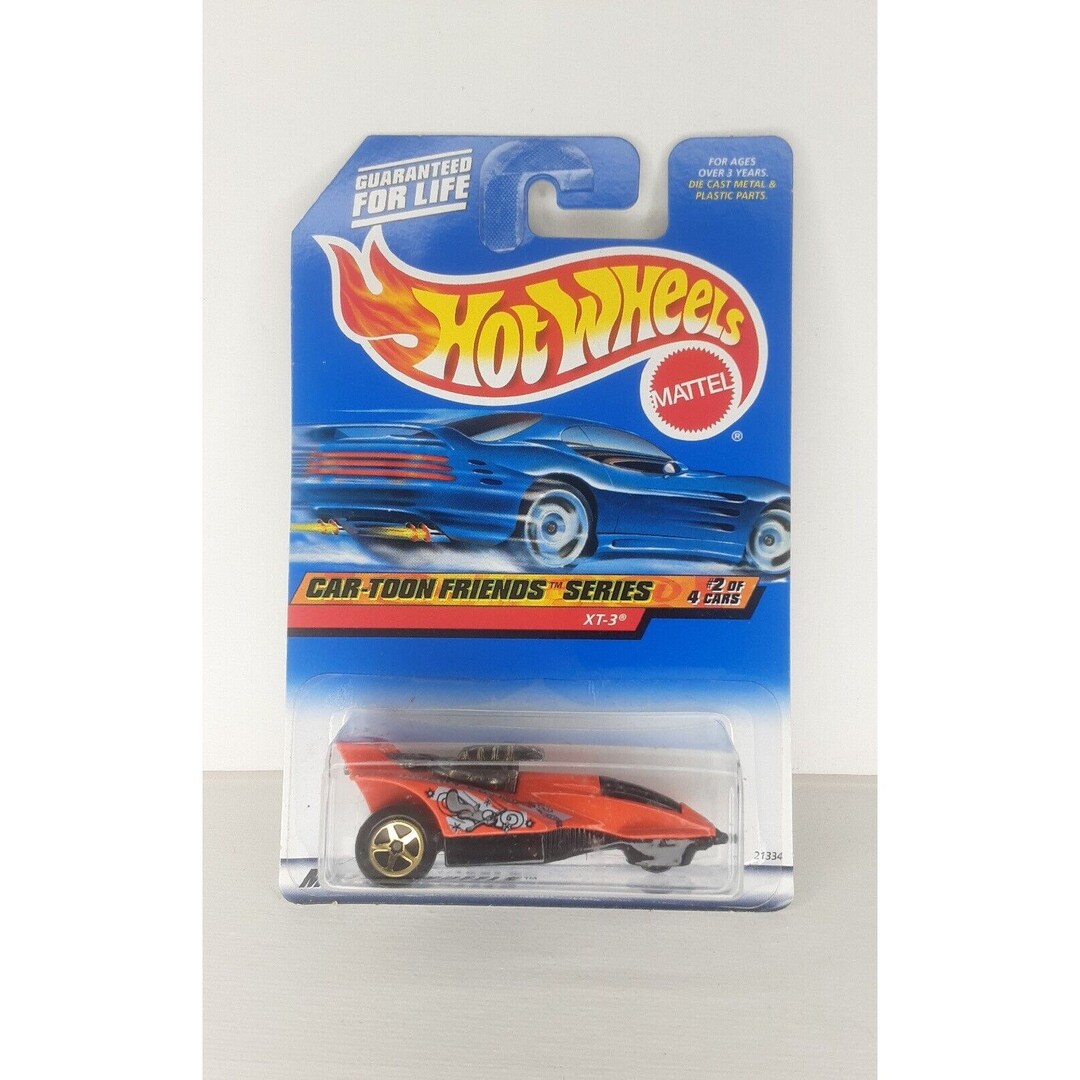 Hot Wheels Cartoon Friends Series XT3 Rocky Orange 1998 Etsy