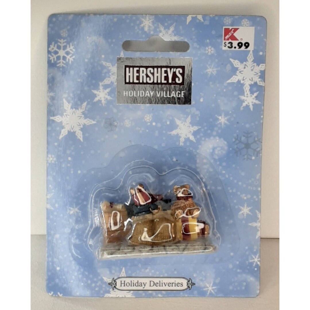Christmas Kmart Hersheys Holiday Village Train Depot Holiday Delivery