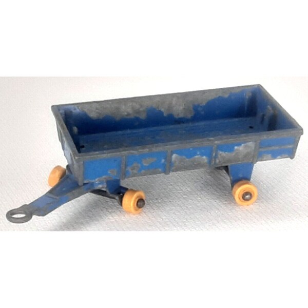 Matchbox by Lesney Series No 40 Hay Trailer Blue Die Cast Metal Vintage Toy