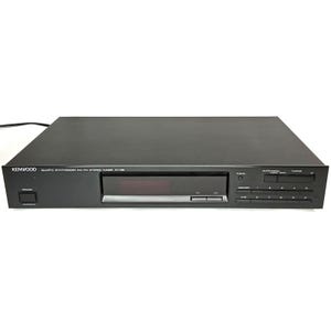 Vintage Tech Kenwood Quartz Synthesizer AM-FM Stereo Tuner KT-59 1990s Audio