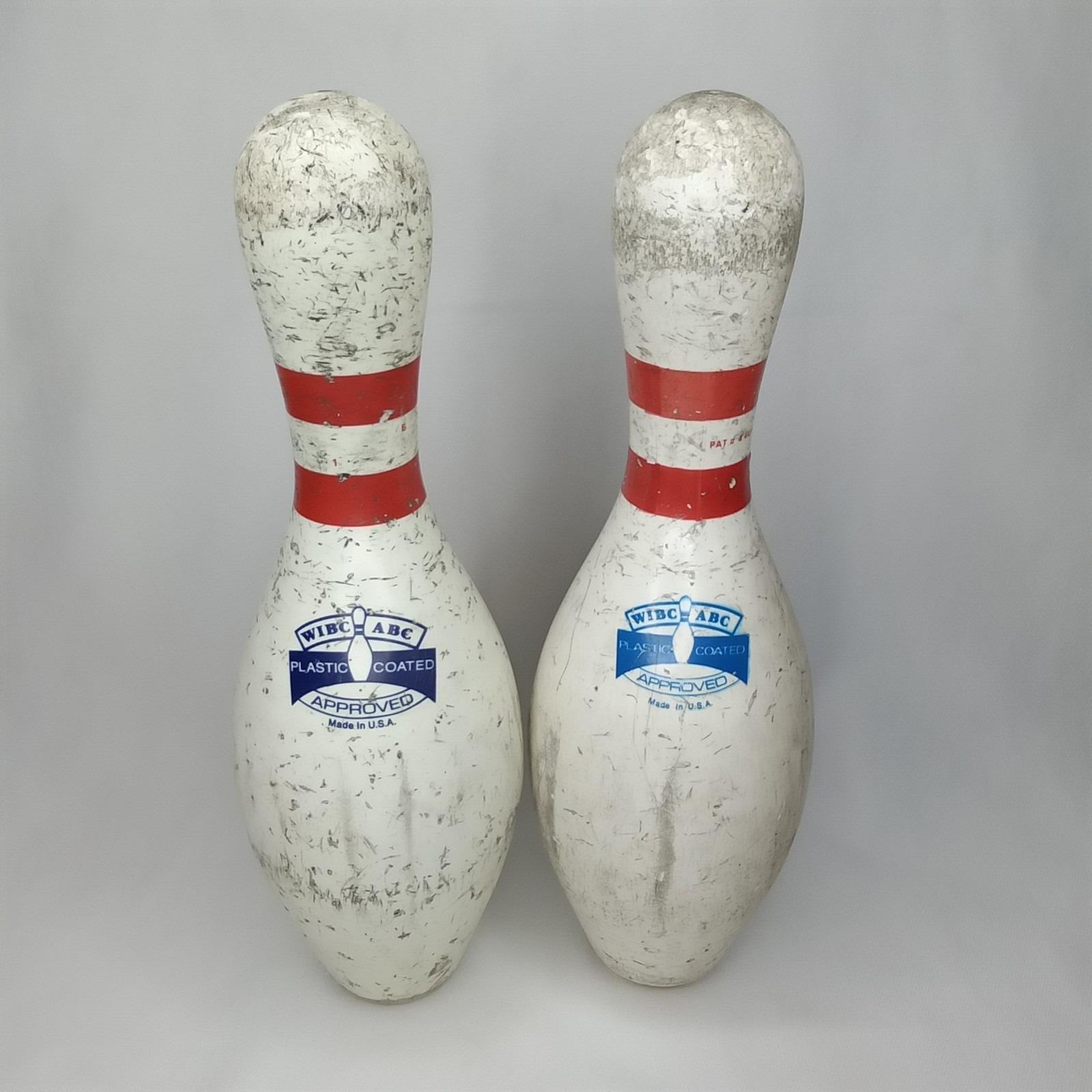 AMF AMFLITE II ボウリングピン サリンコーティング ABC 承認 Vintage 1970s AMF Amflite II Bowling Pins (set of 2) USA Made - Etsy