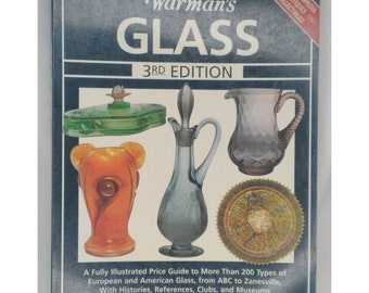 Warmans Glass Encyclopedia Of Antiques & Collectibles 3rd Edition 1999 Paperback