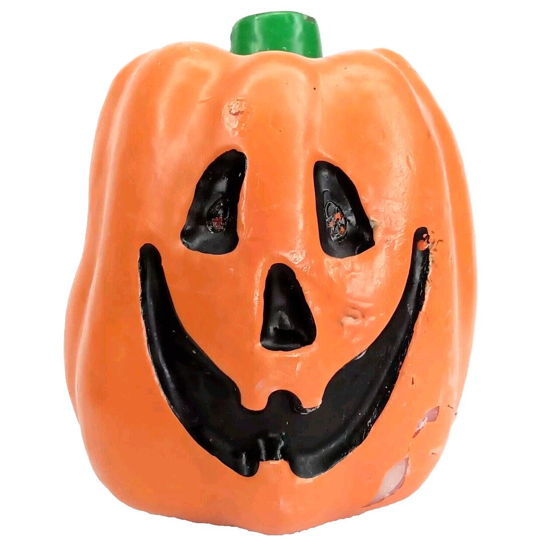 Vintage Halloween Jack O Lantern Pumpkin Candle Unused 1990s - Etsy
