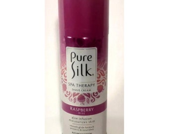 Pure Silk Spa Therapy Shave Cream Raspberry Mist 5 Oz New