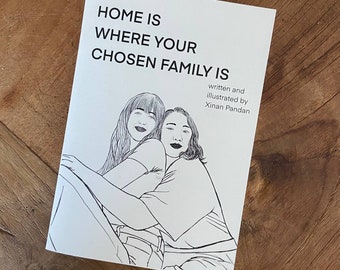 Poetry Zine "Home is  where your chosen family is"