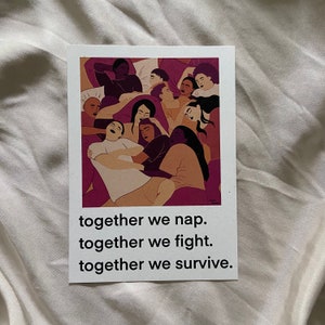 Postkarte – TOGETHER WE NAP