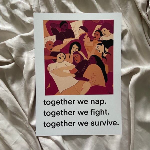 A3 Print - TOGETHER WE NAP