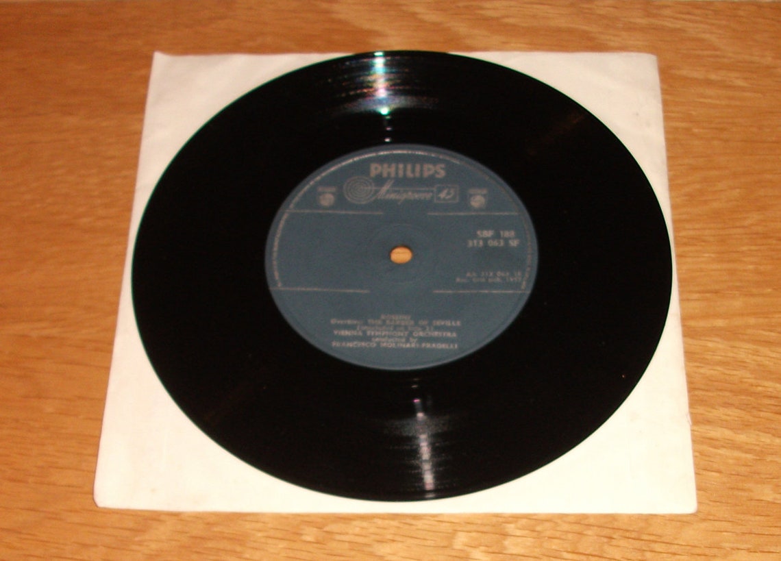 Musical Gems vinyl 45rpm issue, Barber of Seville : Overture, Rossini, SBF 188, foto 4 di 5