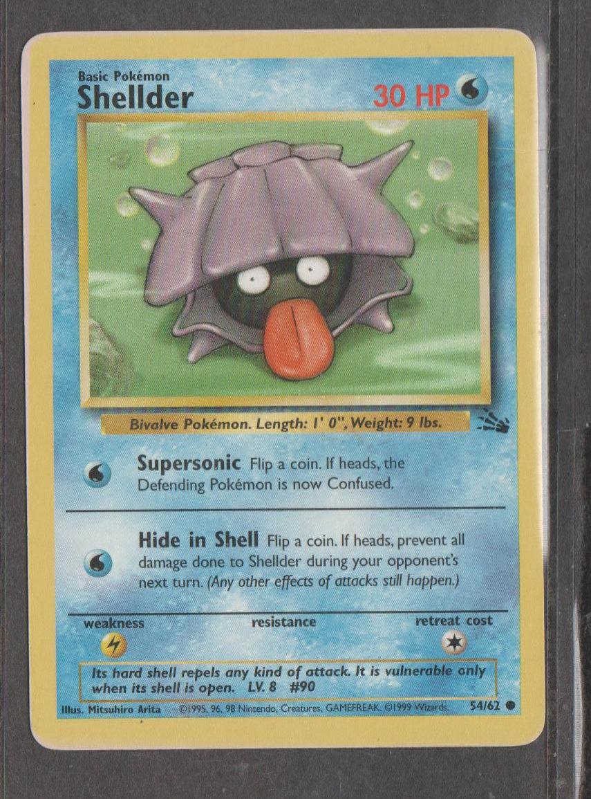 pokemon card shellder Shellder 1st Edition – SaplingSix LLC main image 1