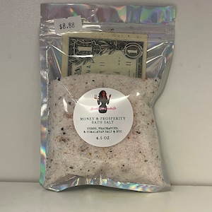 Money & Prosperity Spiritual Bath Salt