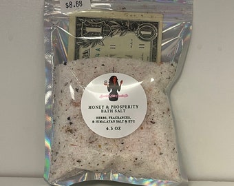 Sel de bain spirituel Money & Prosperity
