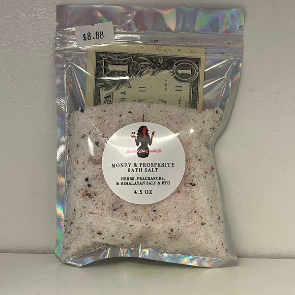 Money & Prosperity Spiritual Bath Salt