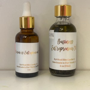 Business Entrepreneur Oil