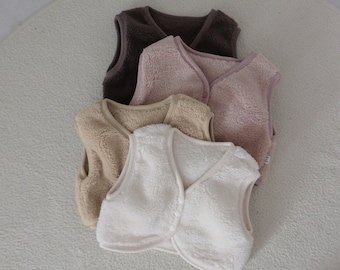 Baby Fleece Sherpa Vest: Warm Winter Outerwear