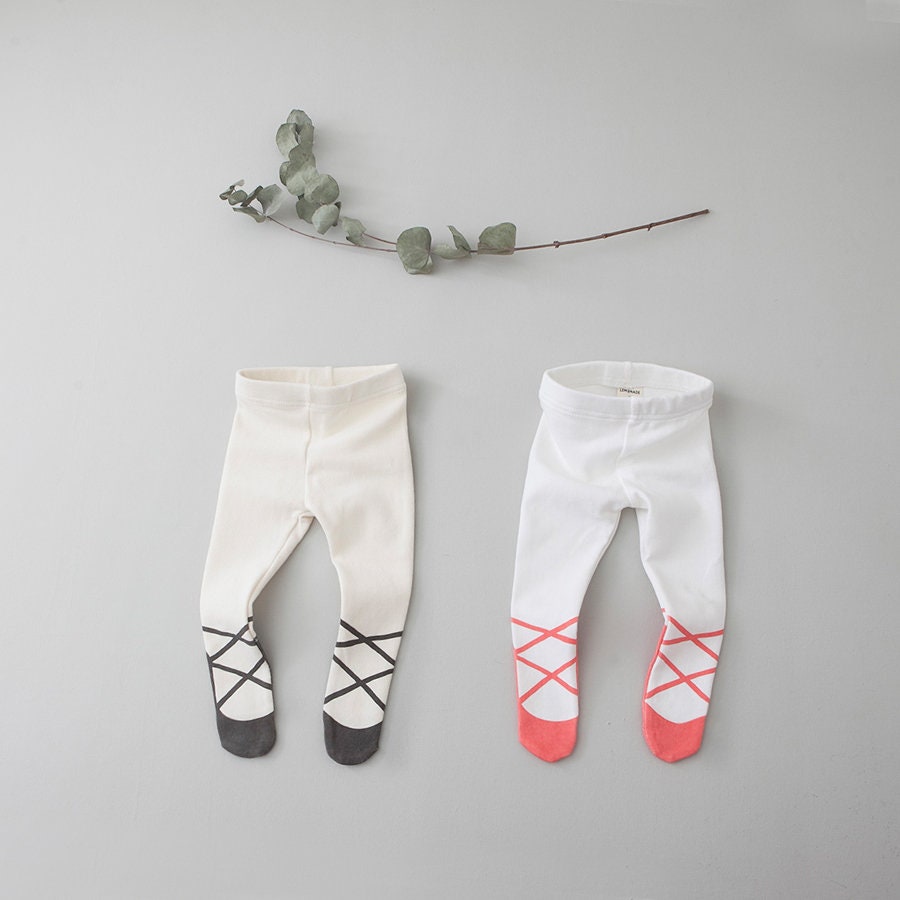 Crispin Footed Leggings Macaroon Donsje Amsterdam - Babyshop