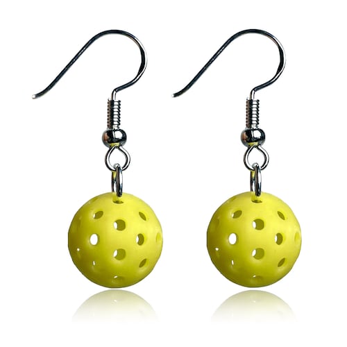 Pickleball Stud Earrings for Women Silver/gold/green Etsy