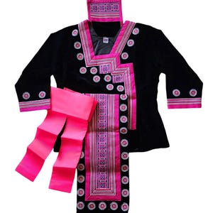 Hmong Women Clothing Set Size: 40