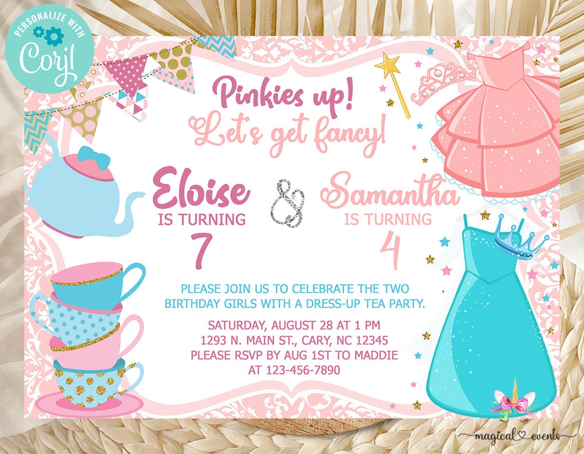 open lace back dress Custom Warped Birthday Party Invitation (Digital Download) – Shop Disco main image 0