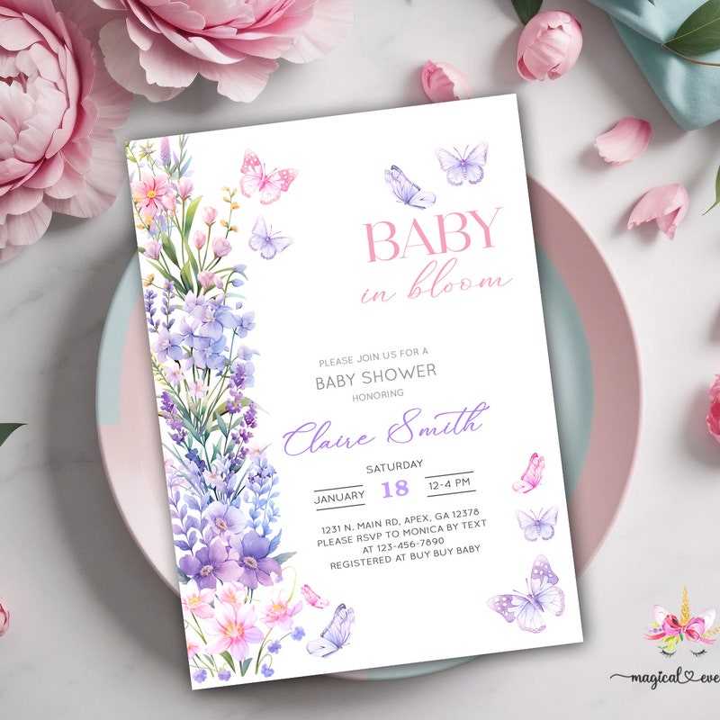 Flower Girl Invite - Etsy