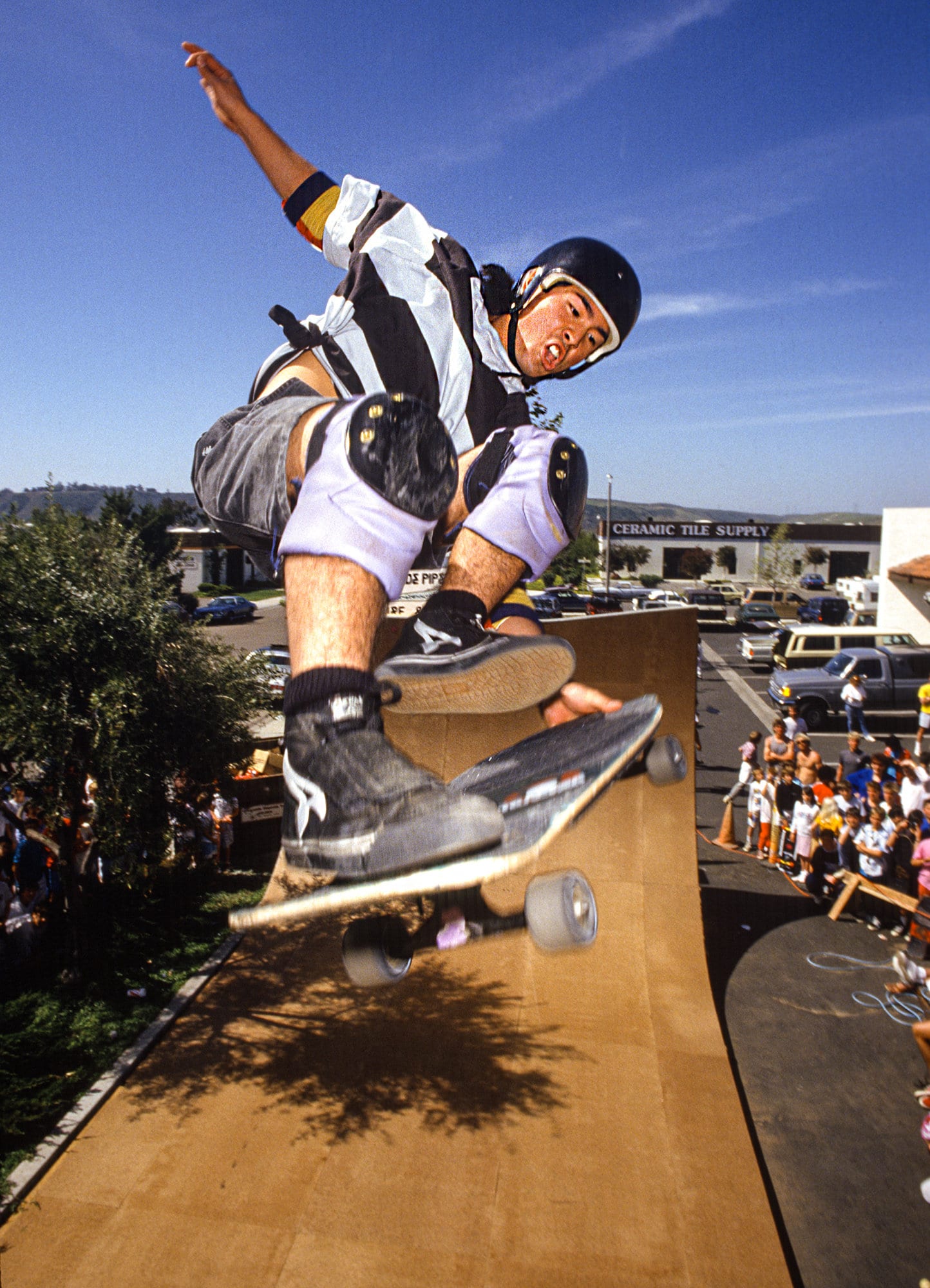 Lester Kasai at A Tony Hawk Promo in 1987 Vintage 8.5