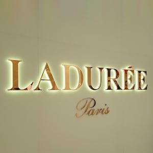 Letreros retroiluminados en 3D, letras de metal personalizadas, letreros iluminados, letreros con logotipo de panadería, letreros con luz para exteriores, letreros comerciales para oficinas, letreros LED para salones