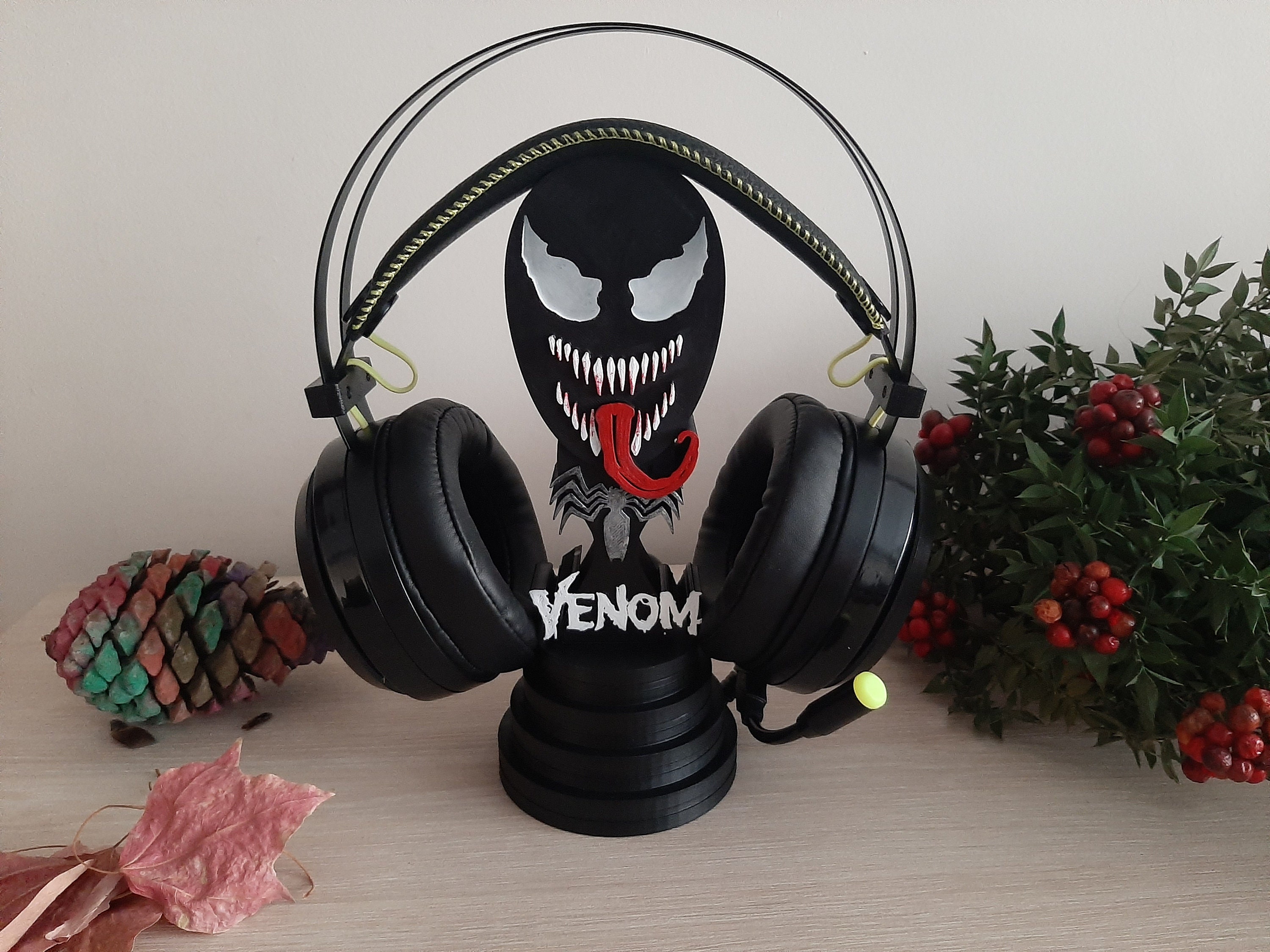 Venom Headphone Stand Holder Etsy