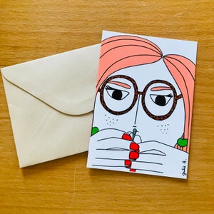 Concentrée - Carte postale