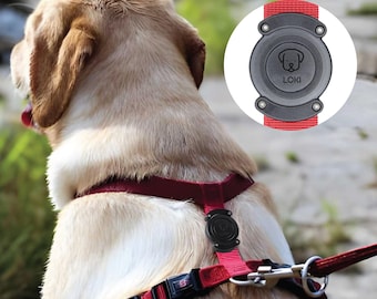 Waterproof Pet AirTag Holder for Dog & Cat Collars, Secure Custom AirTag Mount for Harness or Collar
