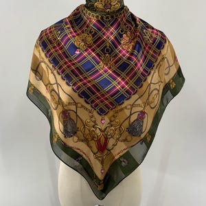 Large Gucci Scarf - Etsy Finland