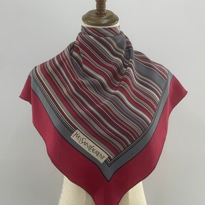 Yves saint laurent scarf - Etsy 日本