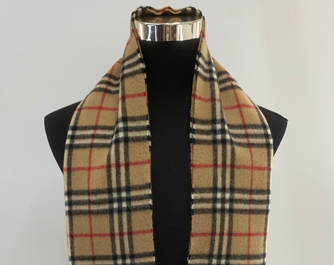 Vintage Burberrys Scarf Authentic Burberry Wool Scarf Luxury