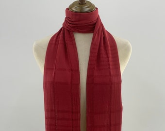 ヴィンテージ ラージ 35インチ シルクスカーフ - ブルックス