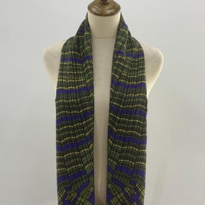 Vintage Roberta di Camerino Silk Scarf, Pure Silk Neck Scarf, Unisex Accessories Scarf, Long Scarf Foulards, Stole Silk Muffler Neckwear